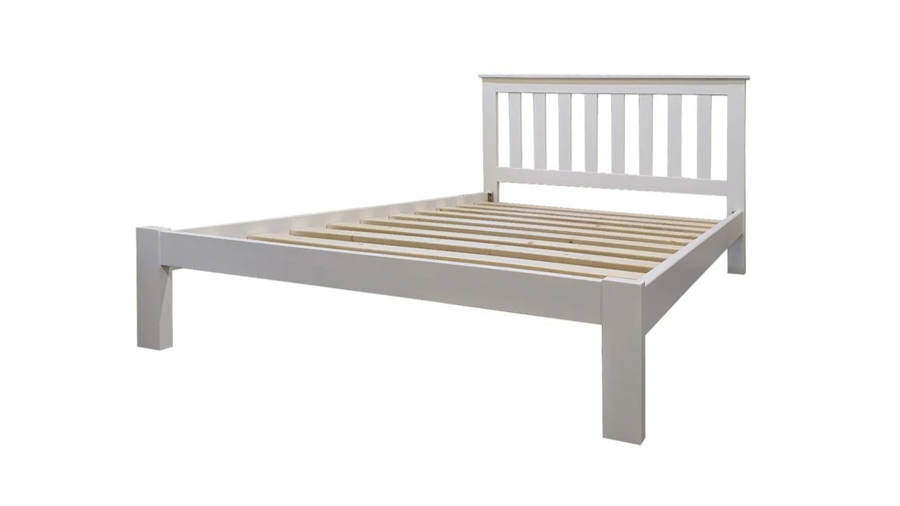 York Bed Frame (White)