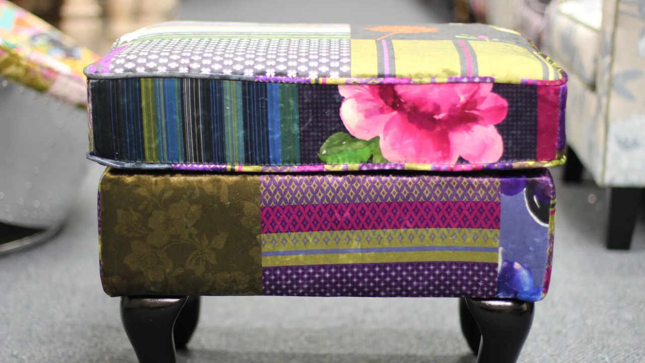 Mosaic Patchwork Ottoman