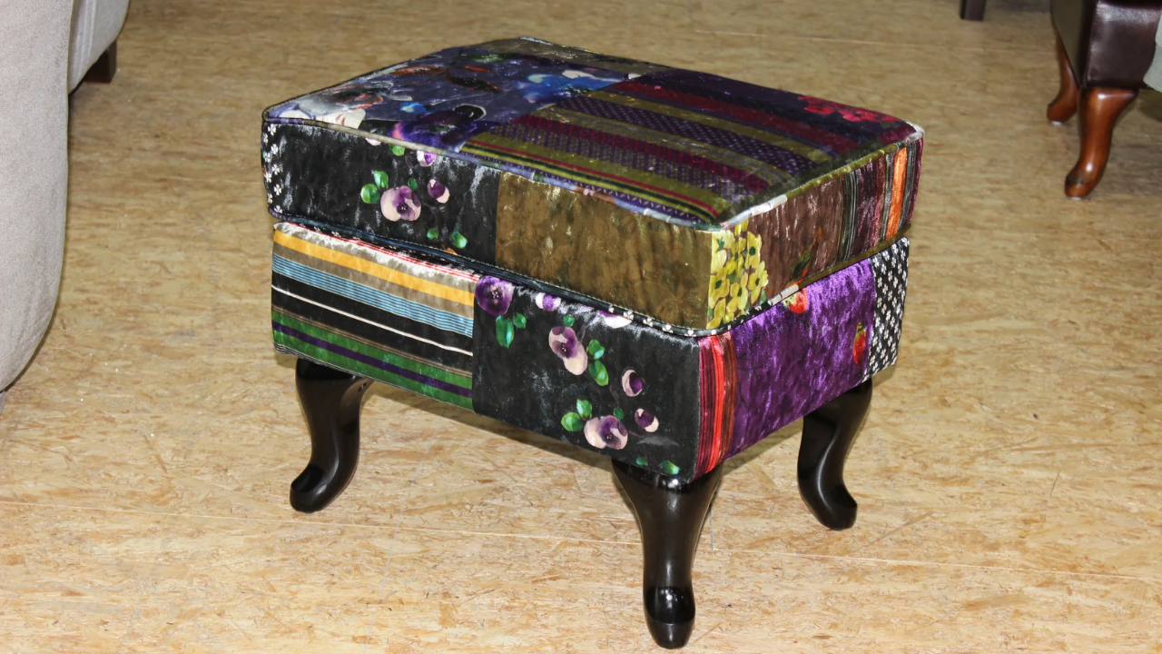Mosaic Patchwork Ottoman