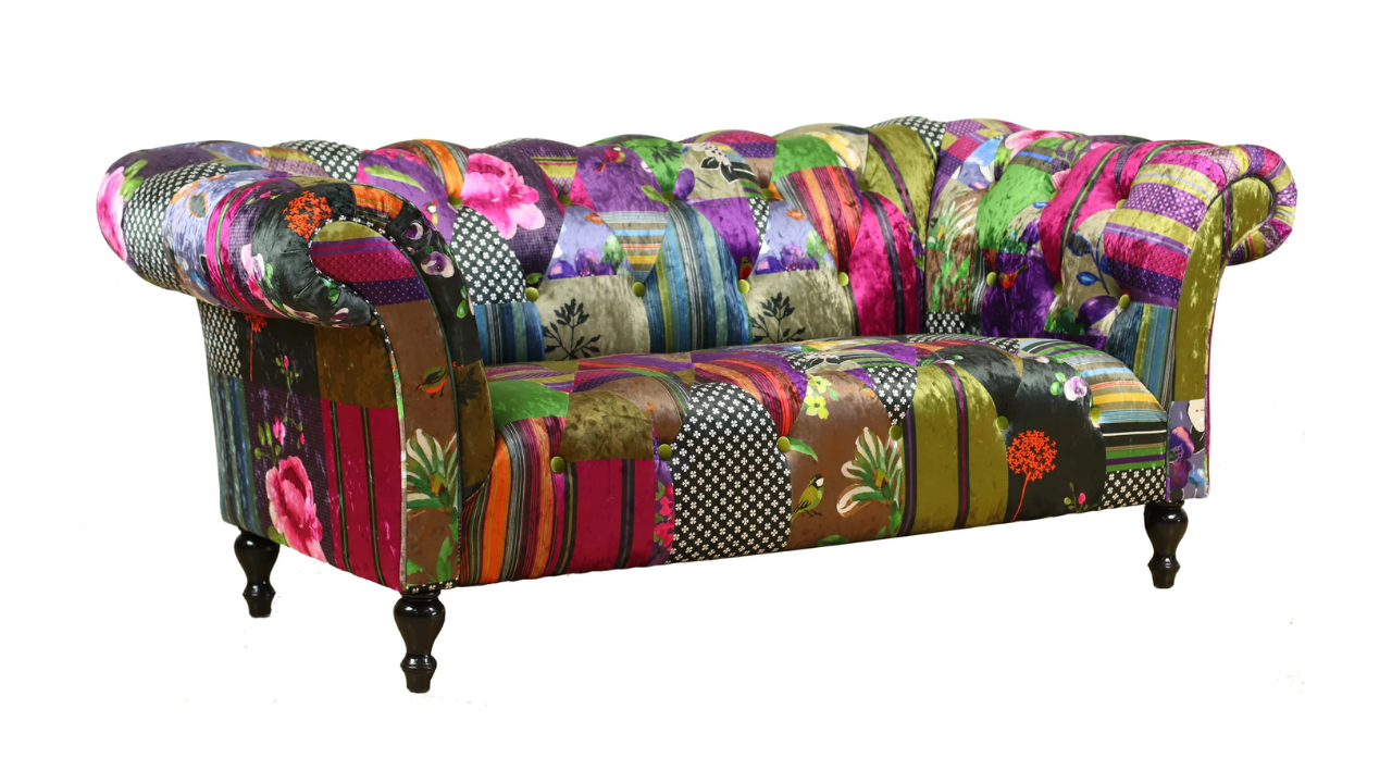 Mosaic Patchwork 2 Seater Sofa