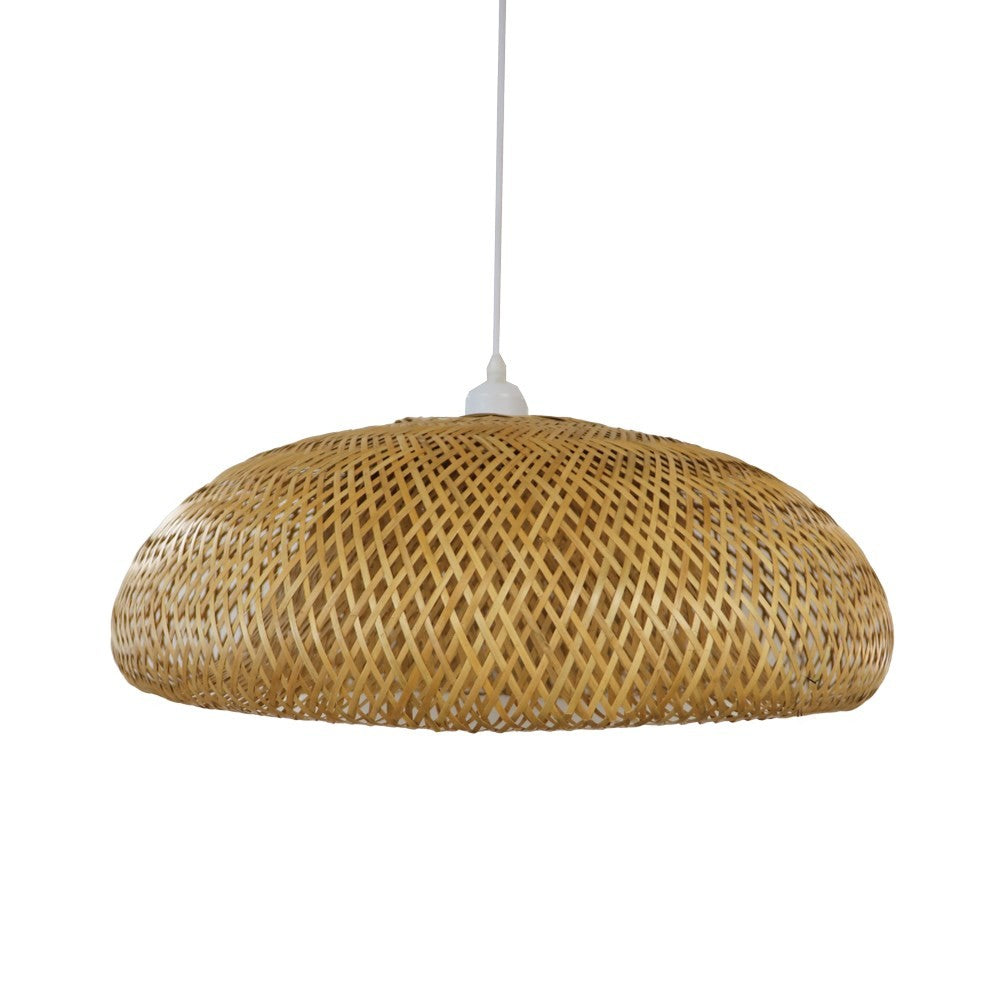 Woven Pendant Bamboo Large - Natural