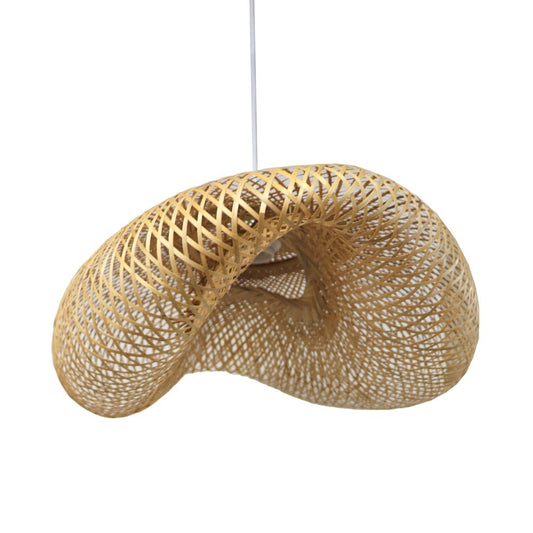 Organic Pendant Bamboo - Natural