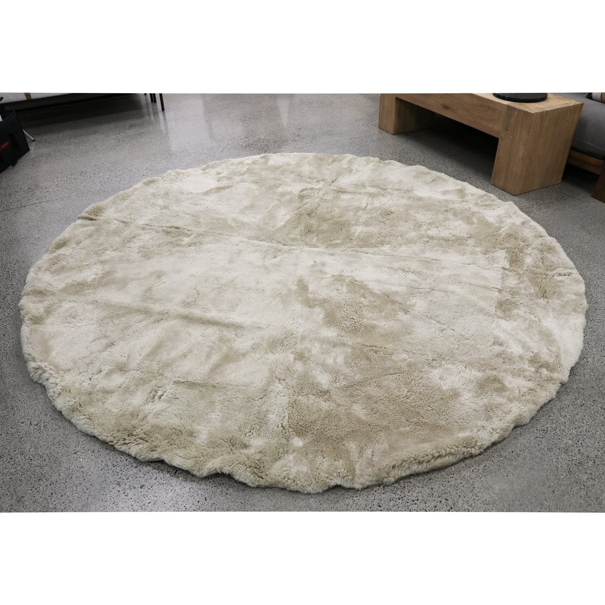 Sheepskin Shorn Floor Rug - Natural Honey