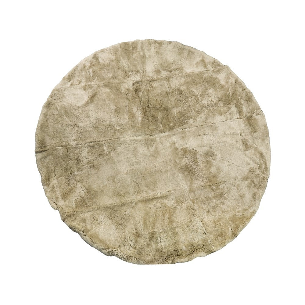 Sheepskin Shorn Floor Rug - Natural Honey
