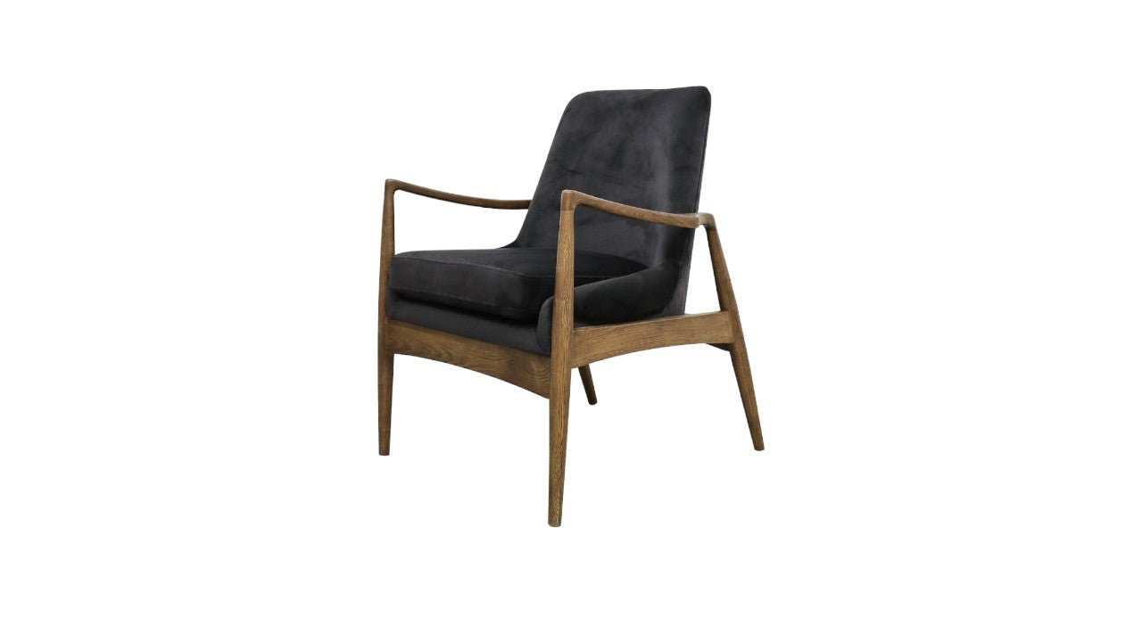 Morley Armchair - Blue Velvet