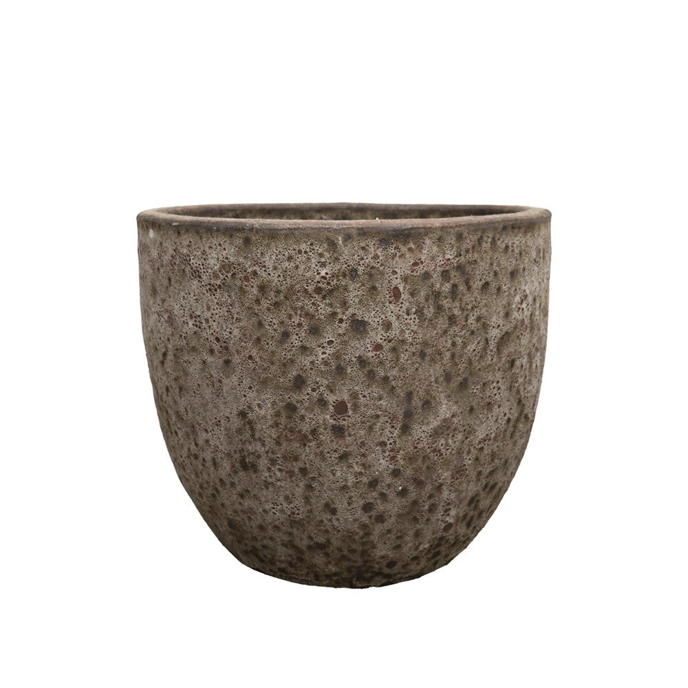 Lava Egg Pot Bronze