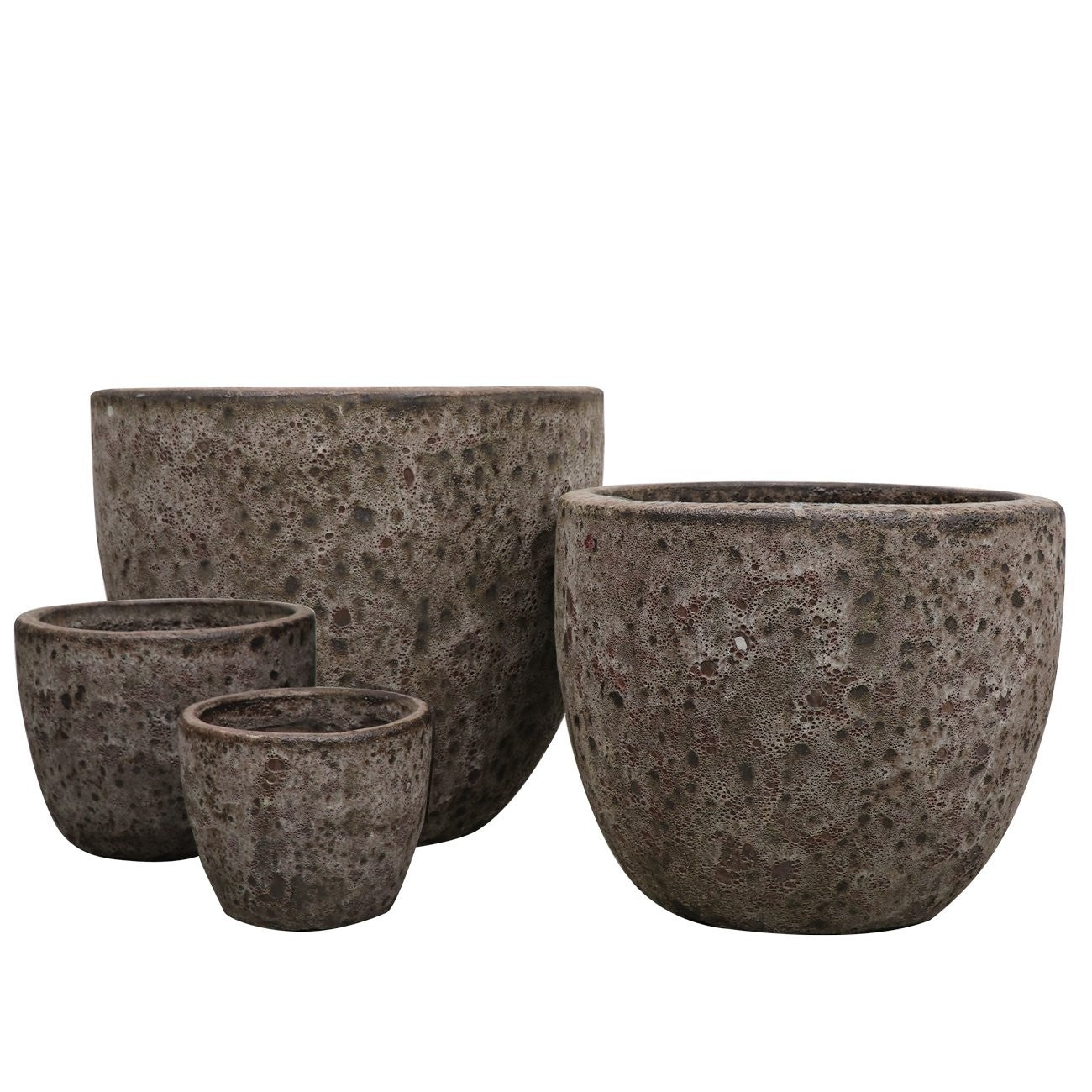 Lava Egg Pot Bronze