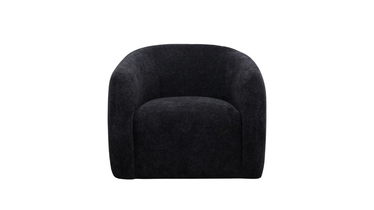 Max Swivel Chair - Black