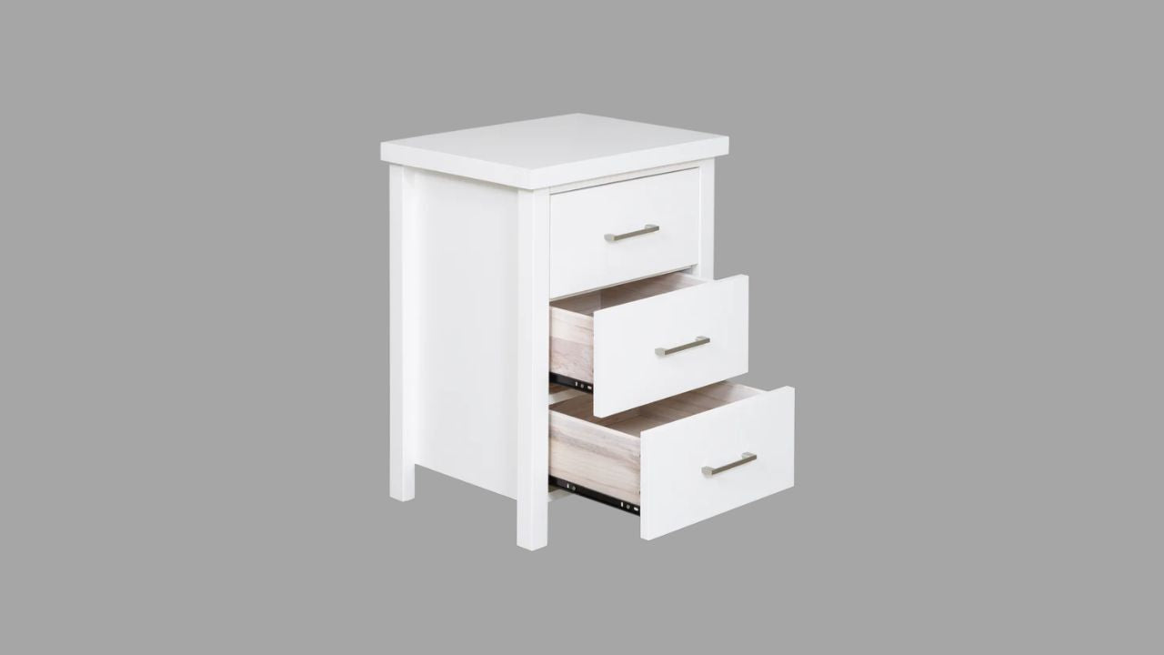 Arctic Bedside 3 Drw