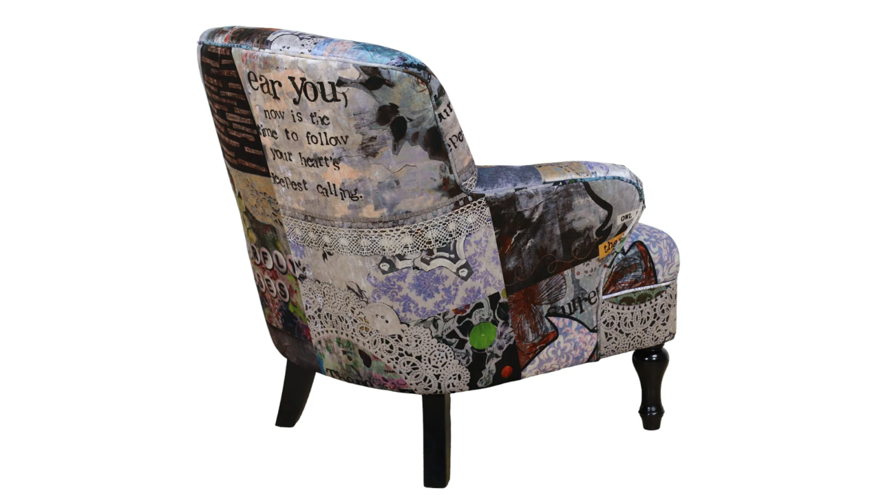 Tweet Patchwork Arm Chair