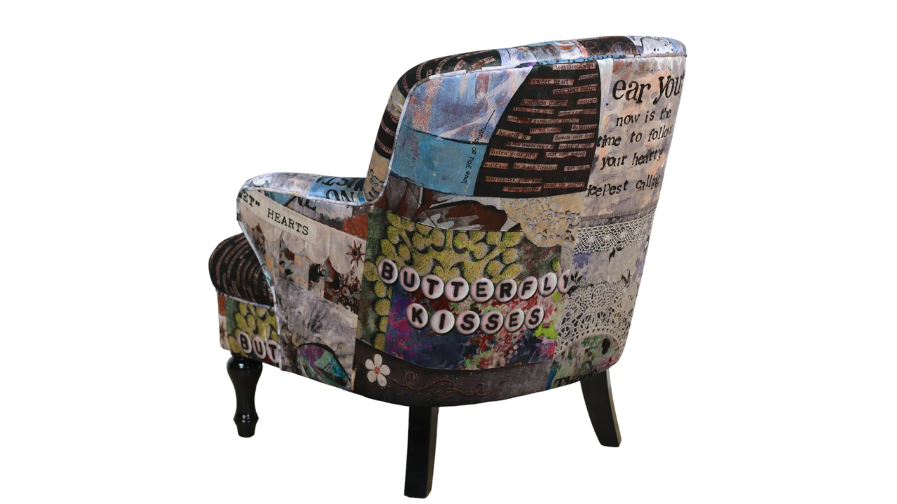 Tweet Patchwork Arm Chair