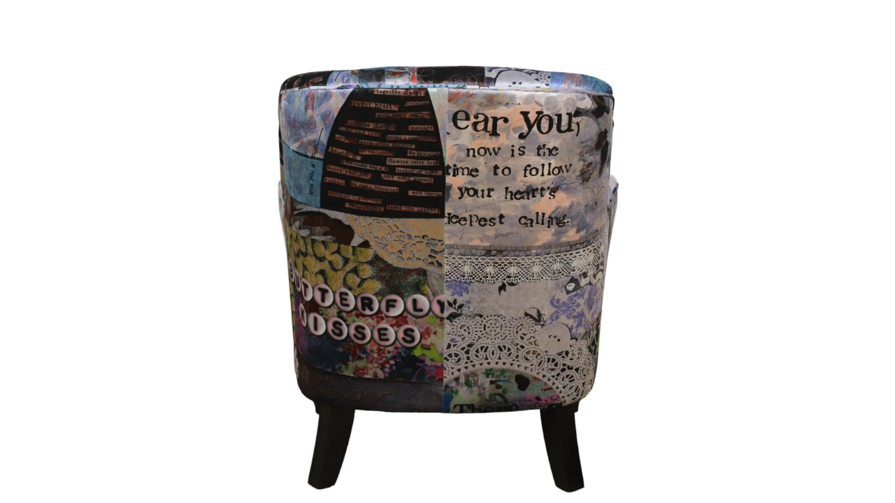 Tweet Patchwork Arm Chair