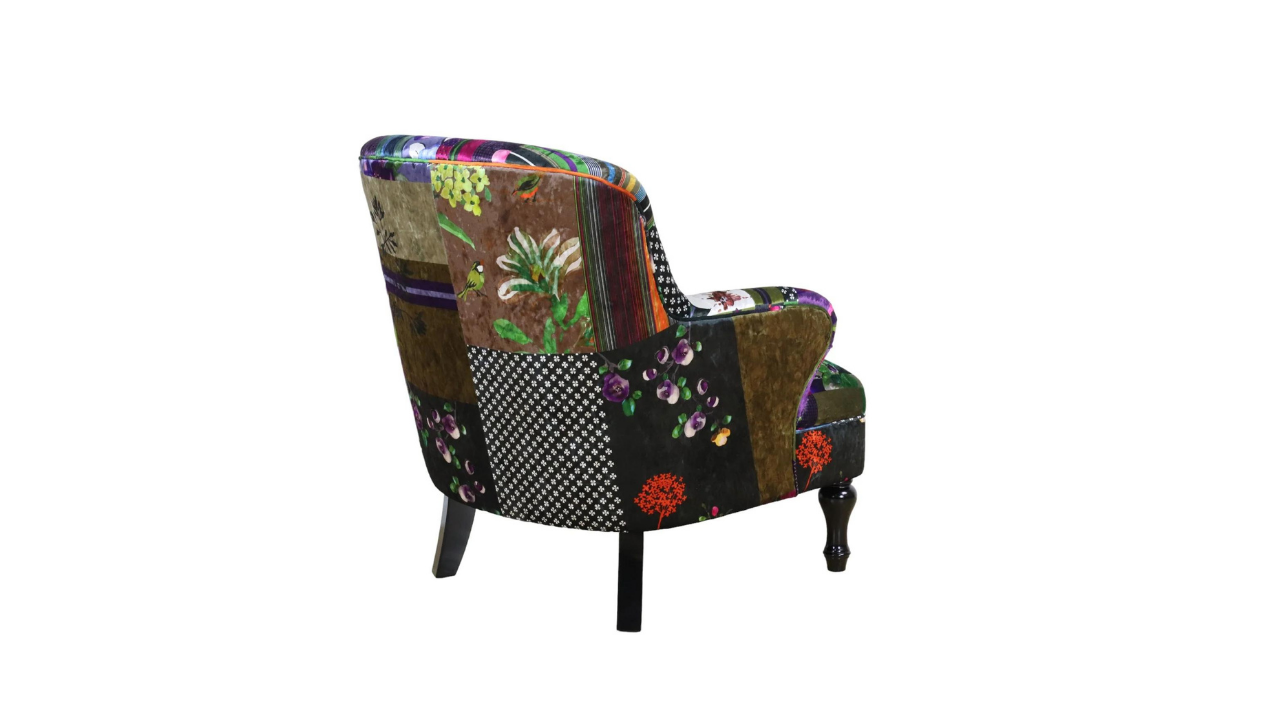 Mosaic Patchwork Arm Chair