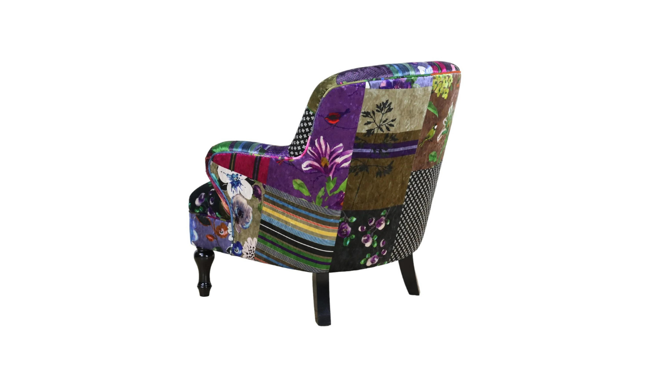 Mosaic Patchwork Arm Chair