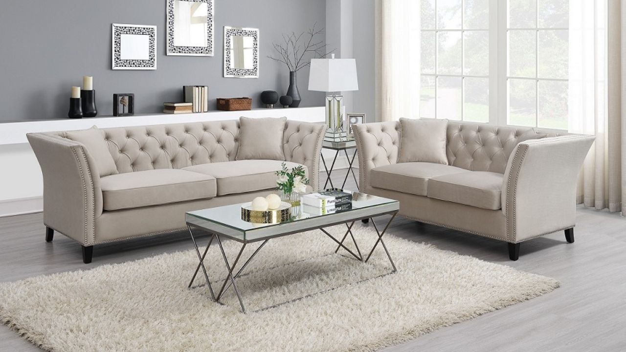Harmony Velvet Lounge Suite