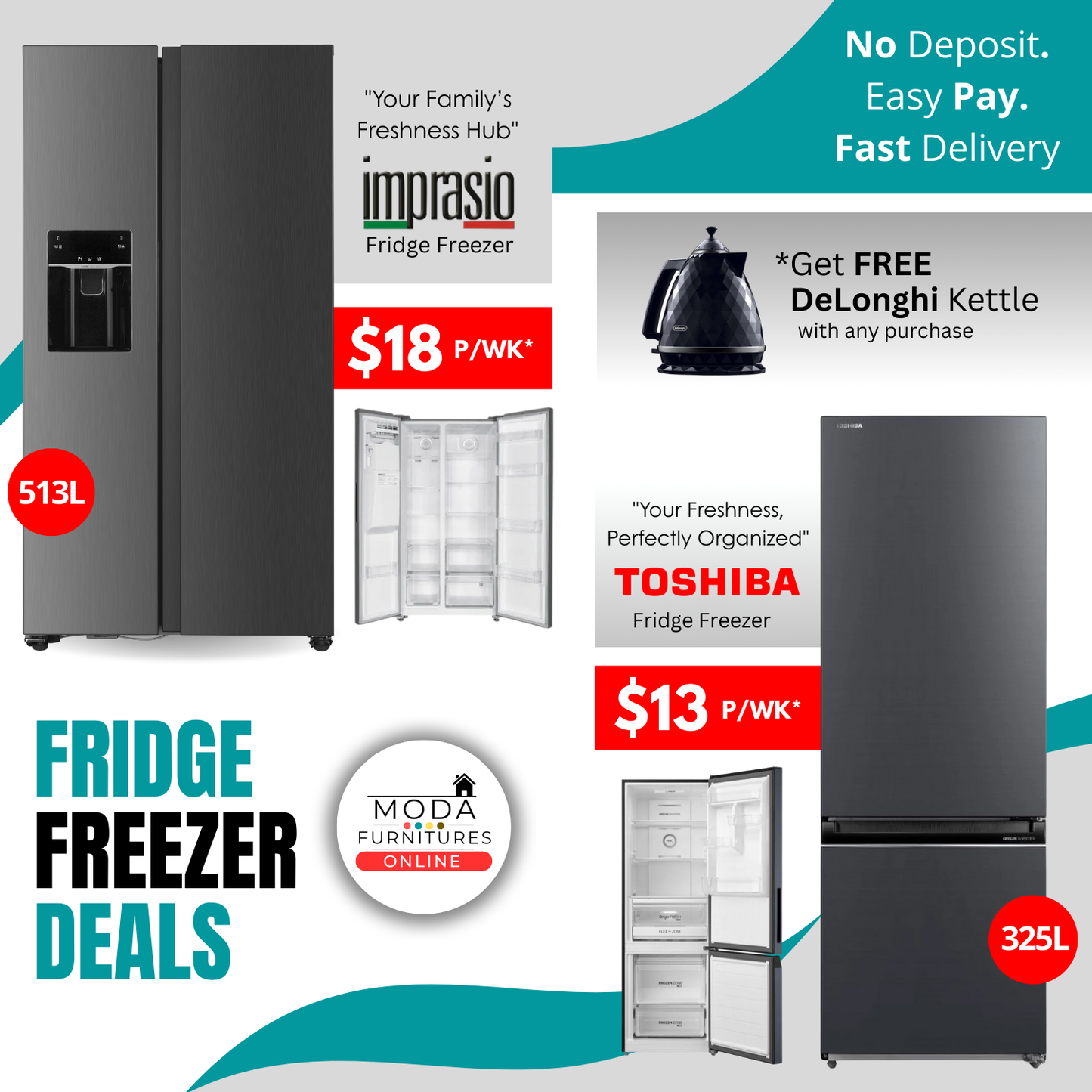 π°π§ Refresh Your Kitchen β Fridge Freezer Deals Youβll Love! ππ