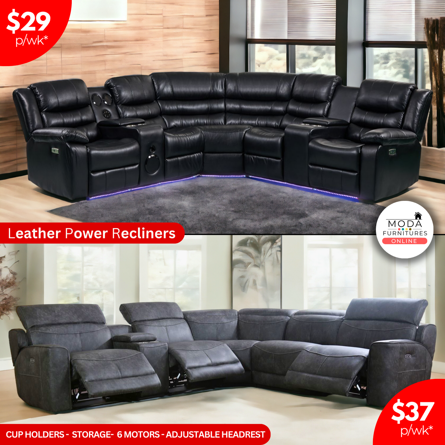 Power Corner Recliner Special