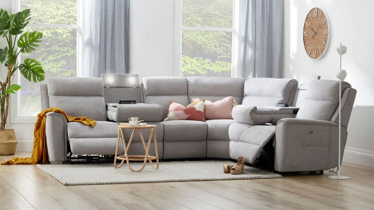 Swanson Corner Recliner Lounge Suite (Electric)
