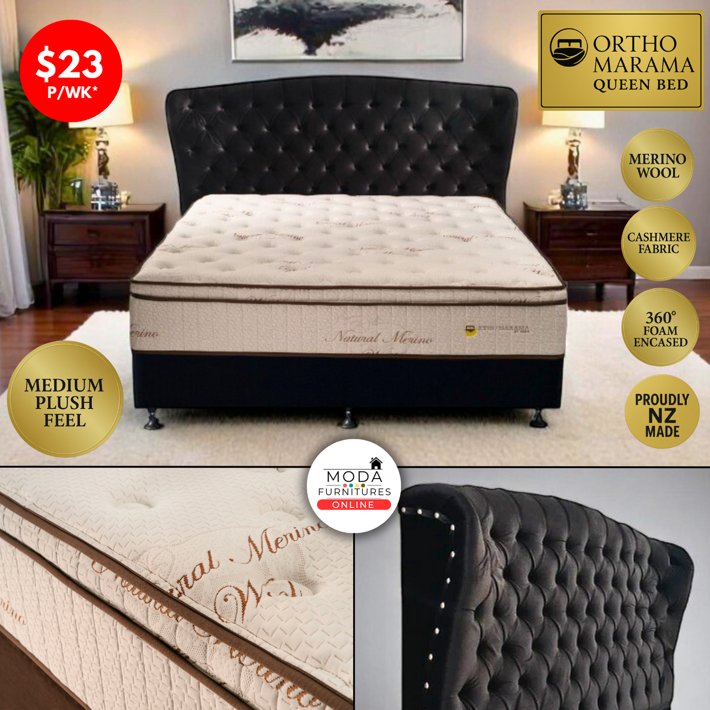 Orthomarama Queen Bed Deal