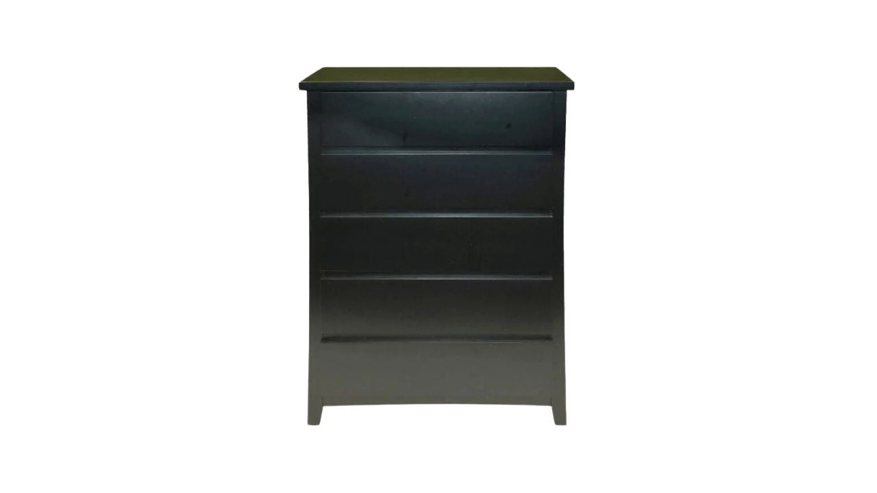 Rico Bedroom Suite 4PC (Double/Queen) (Black)