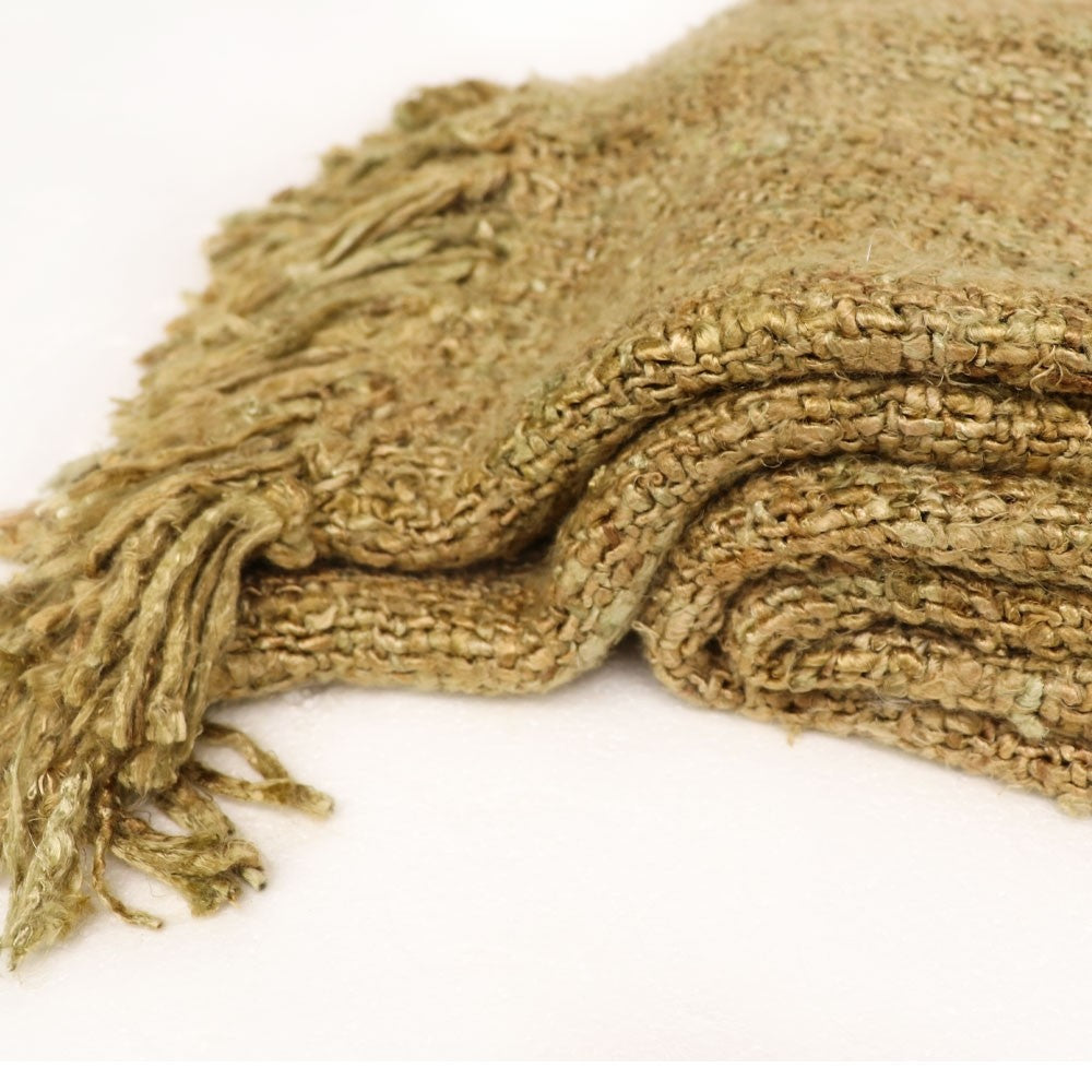 Sadie Throw - Mid Taupe