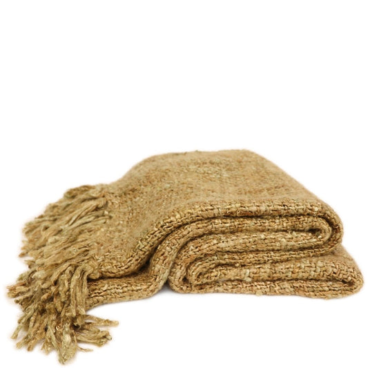 Sadie Throw - Mid Taupe