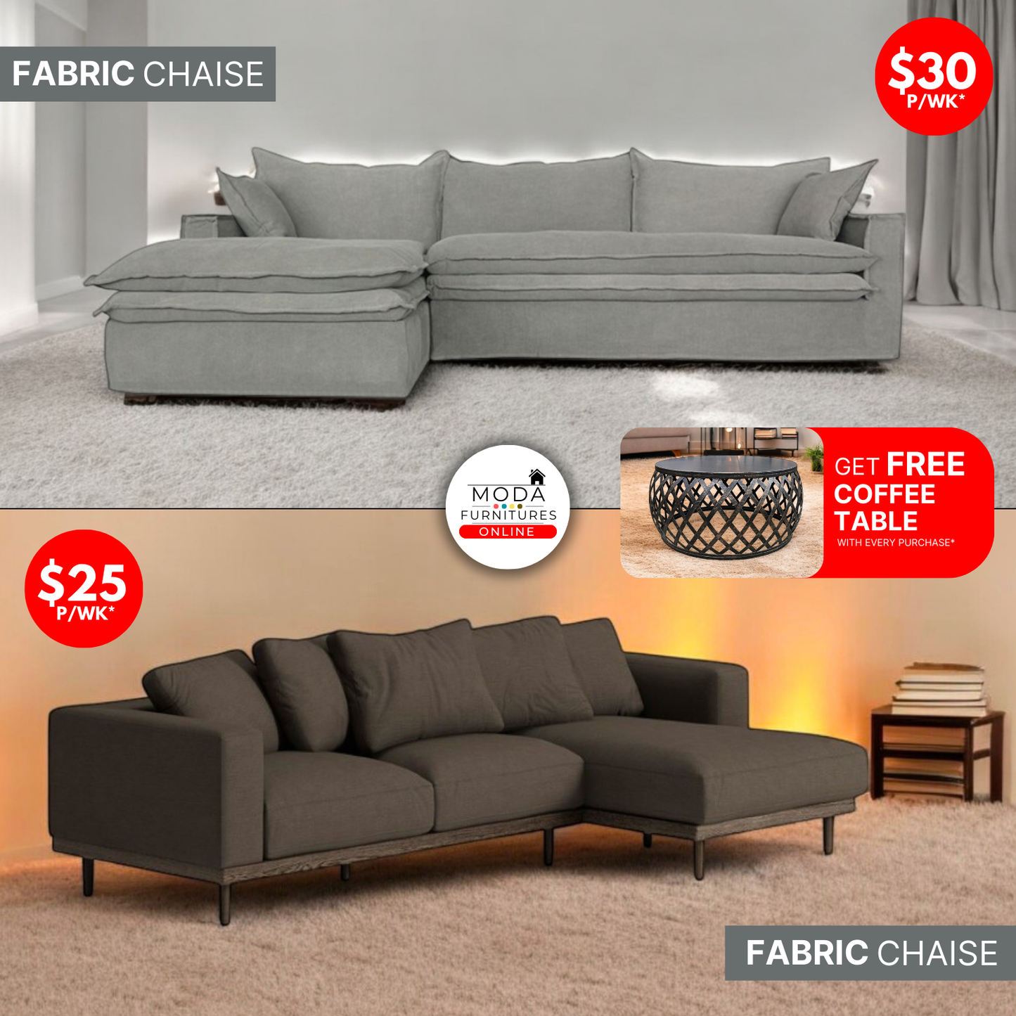 Lounge Suite - Mix Couch Set