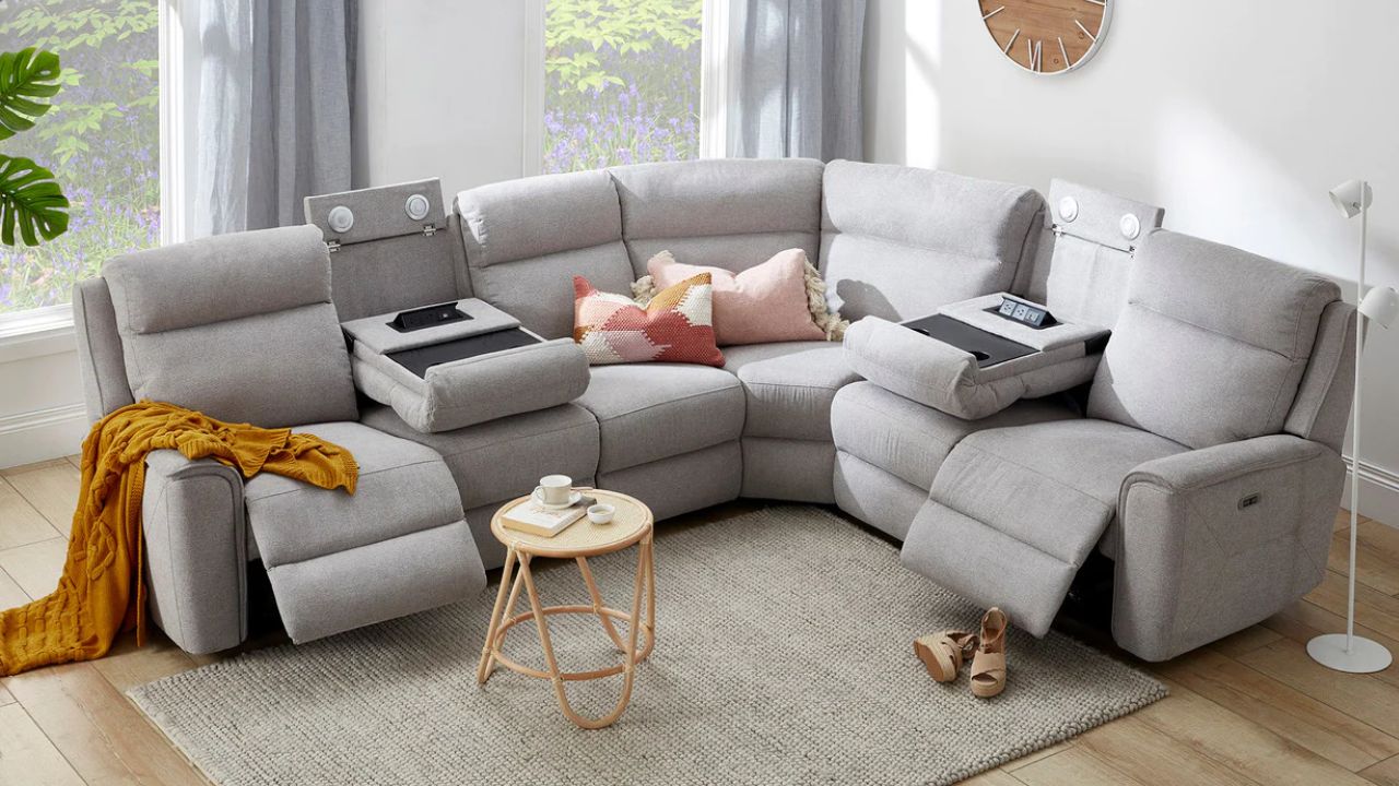 Swanson Corner Recliner Lounge Suite (Electric)