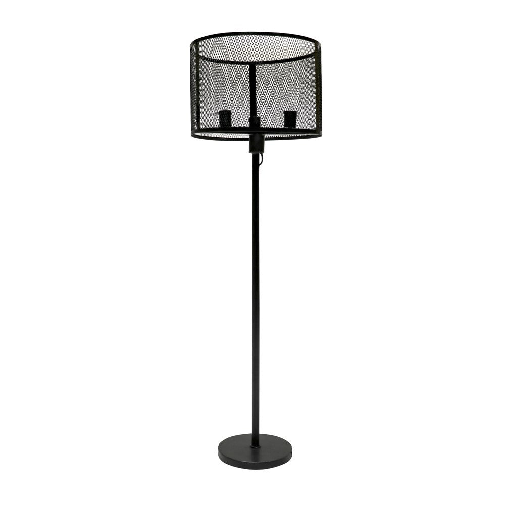 Bank Metal Standing Round Lamp 151cm