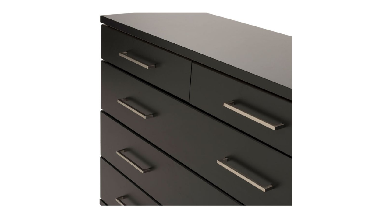 Fox 5 Drawer Dresser with Mirror