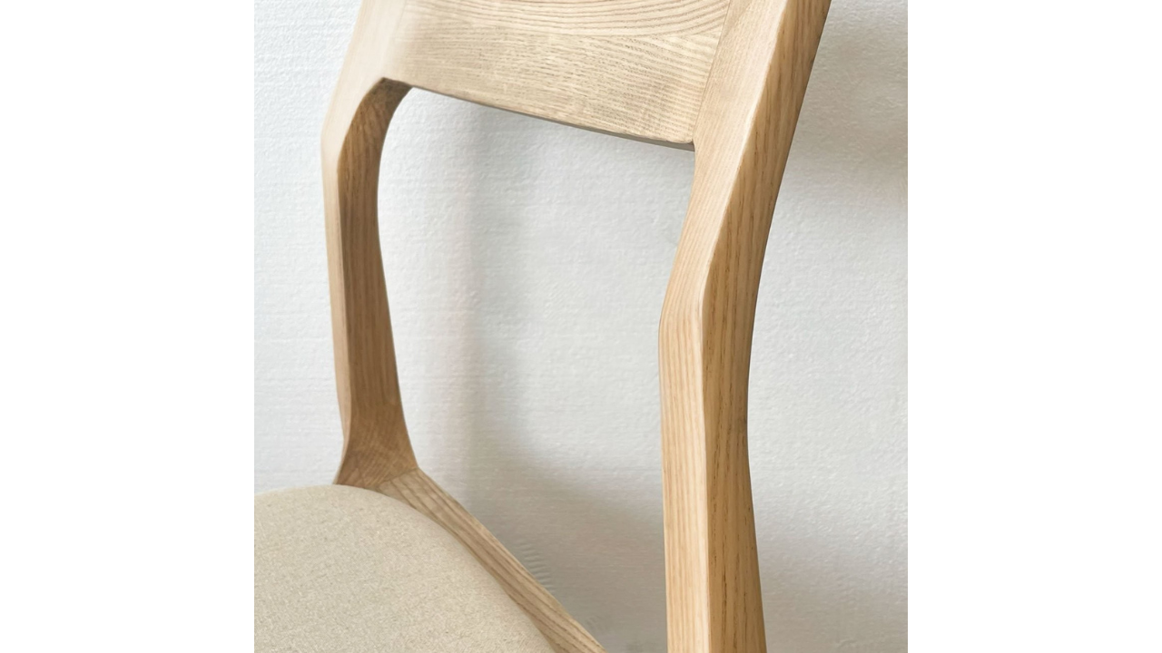 Cooper Stackable Dining Chair - Linen Fabric