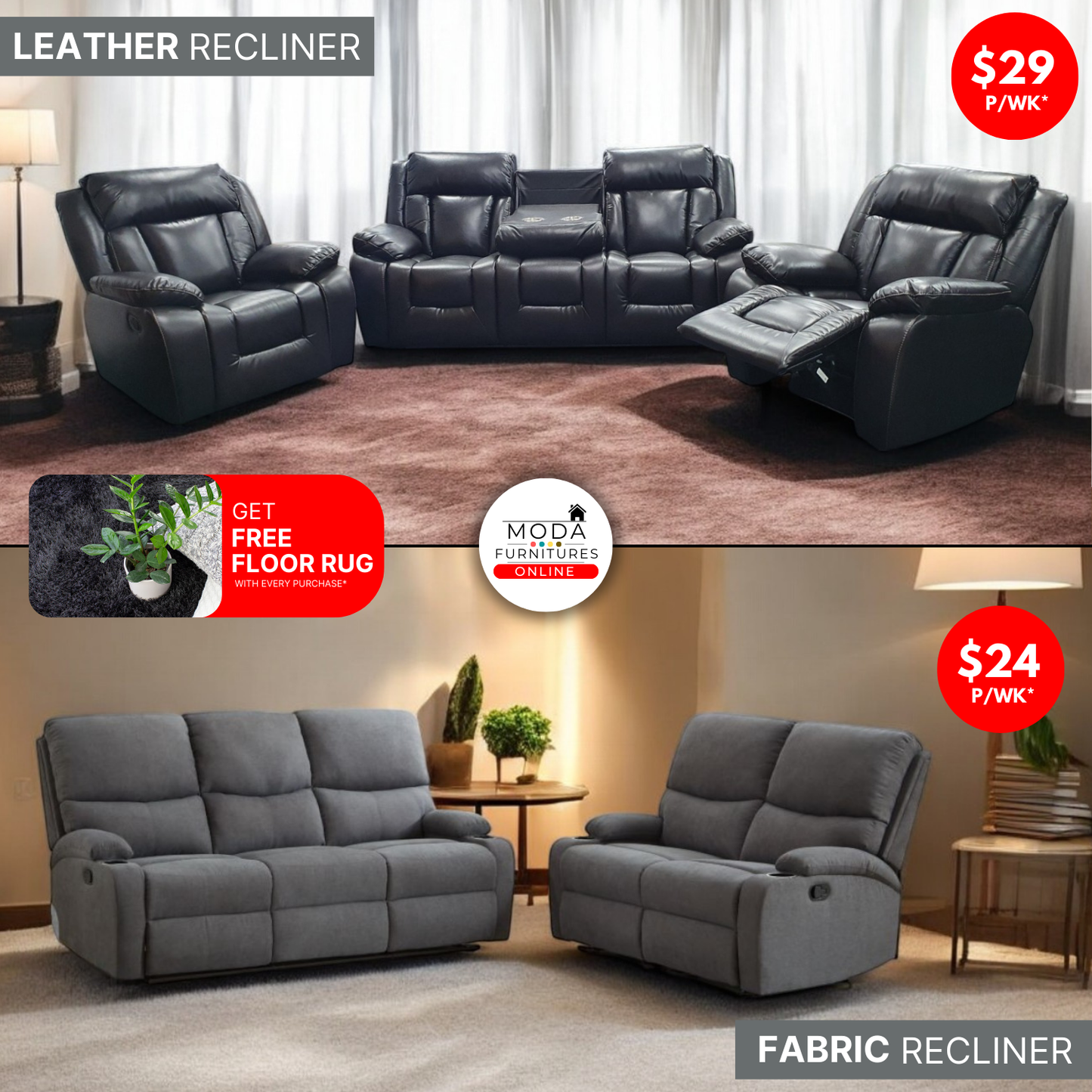 Lounge Suite - Recliner