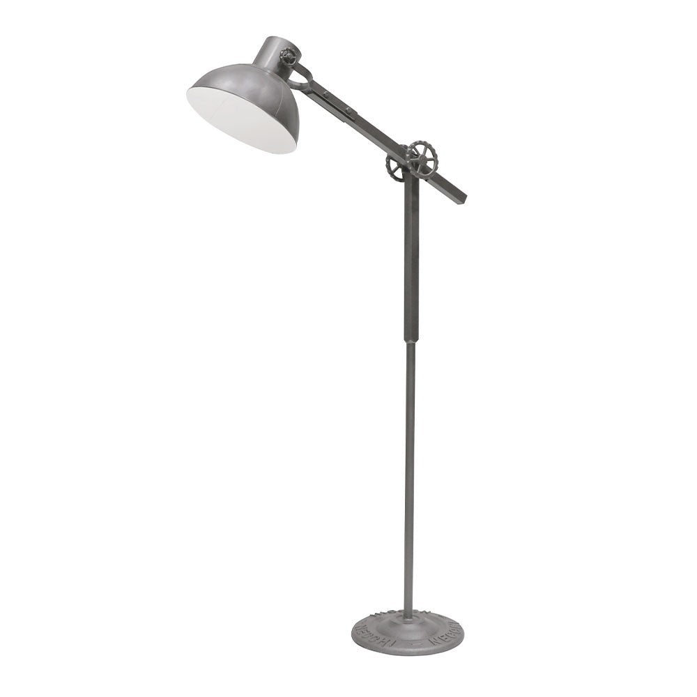 Bank Metal Floor Lamp - Grey