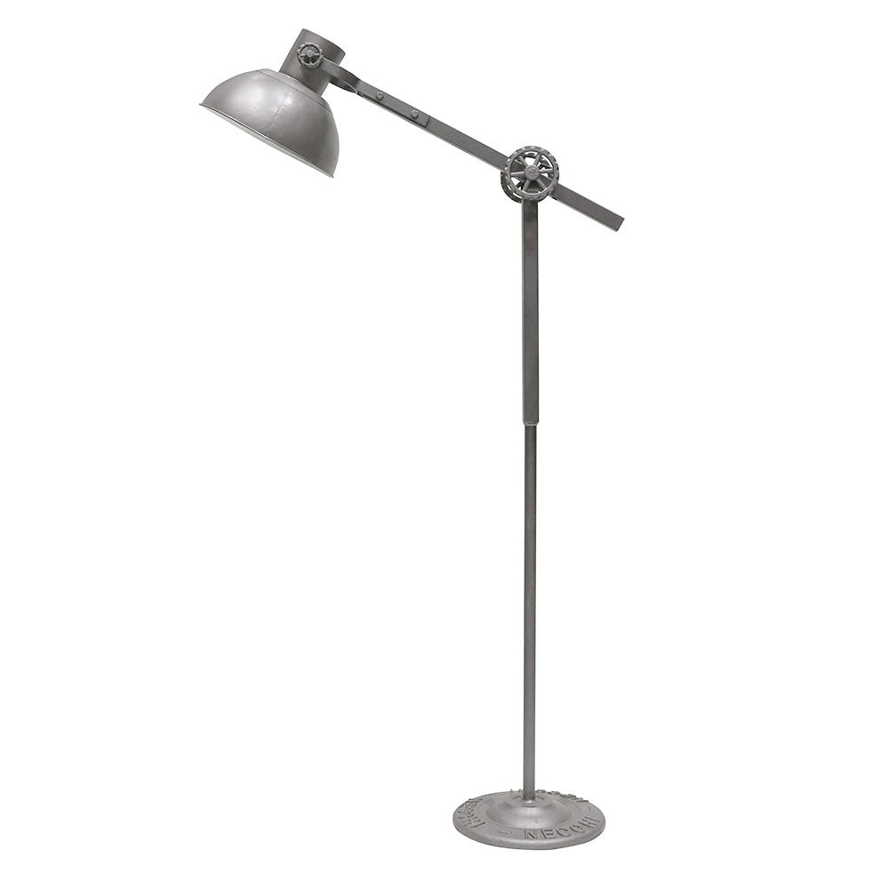 Bank Metal Floor Lamp - Grey