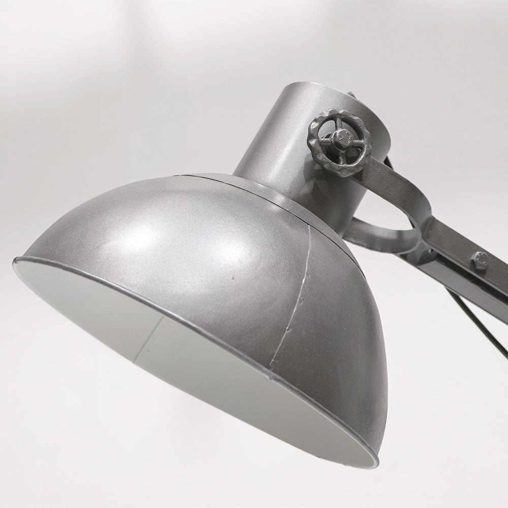 Bank Metal Floor Lamp - Grey