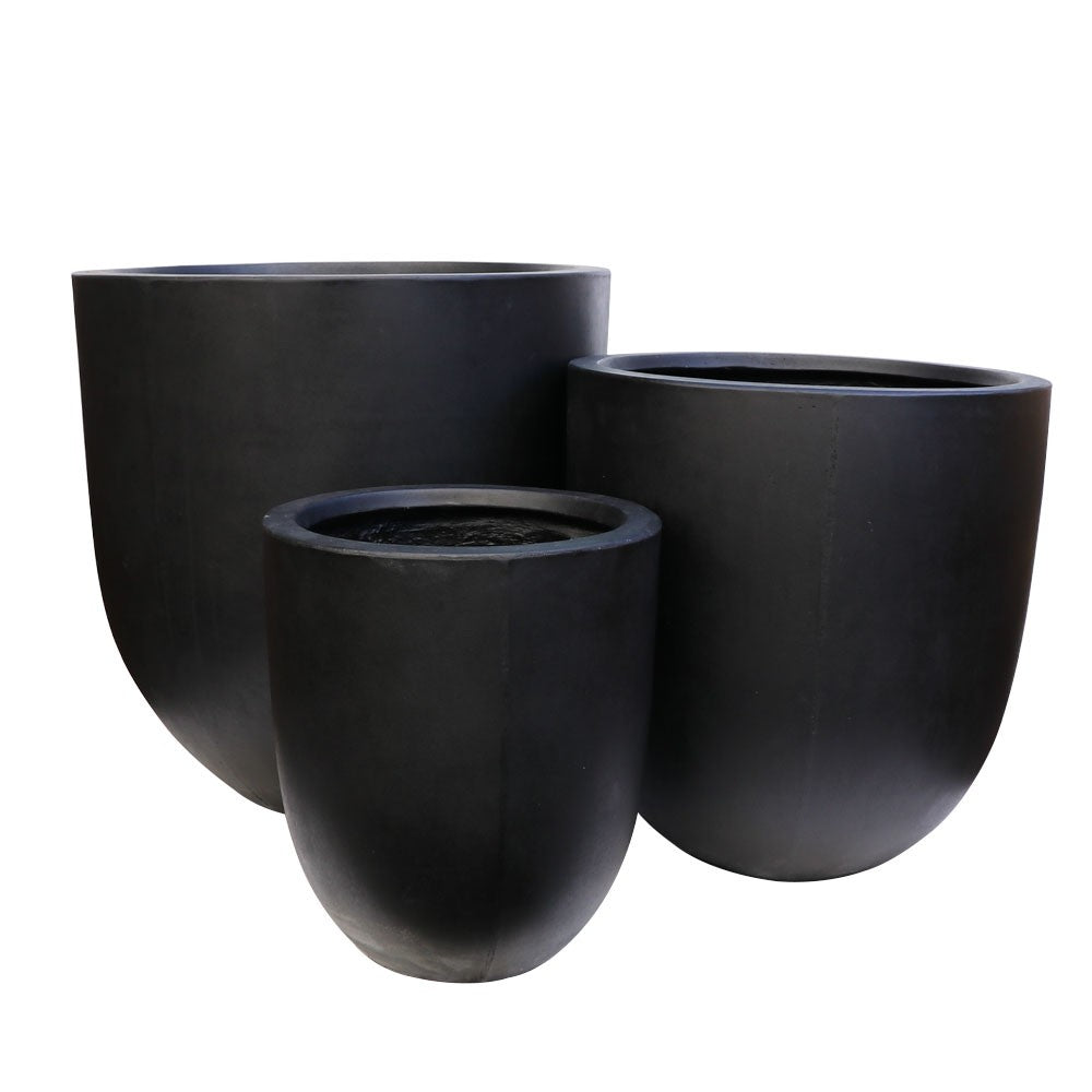 Mohaka Black Planter