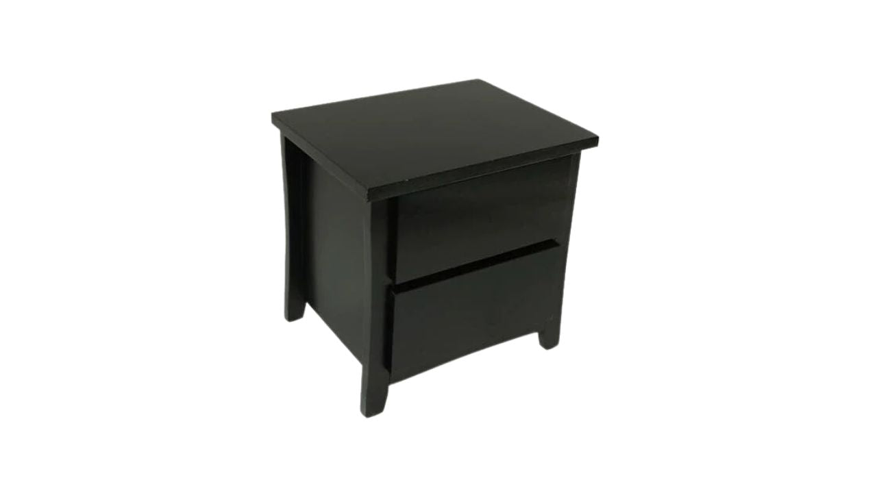 Rico Bedroom Suite 4PC (Double/Queen) (Black)