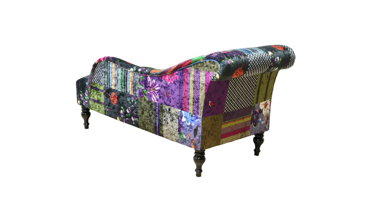 Mosaic Patchwork Chaise Chair