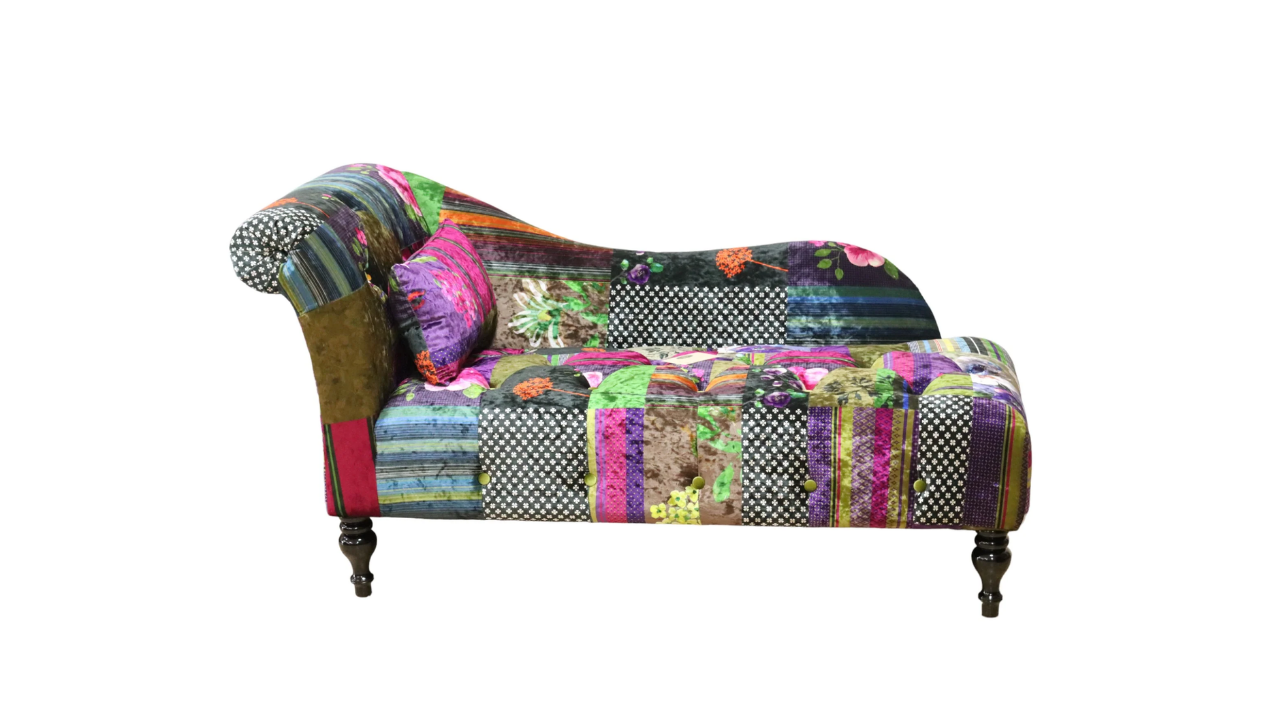 Mosaic Patchwork Chaise Chair