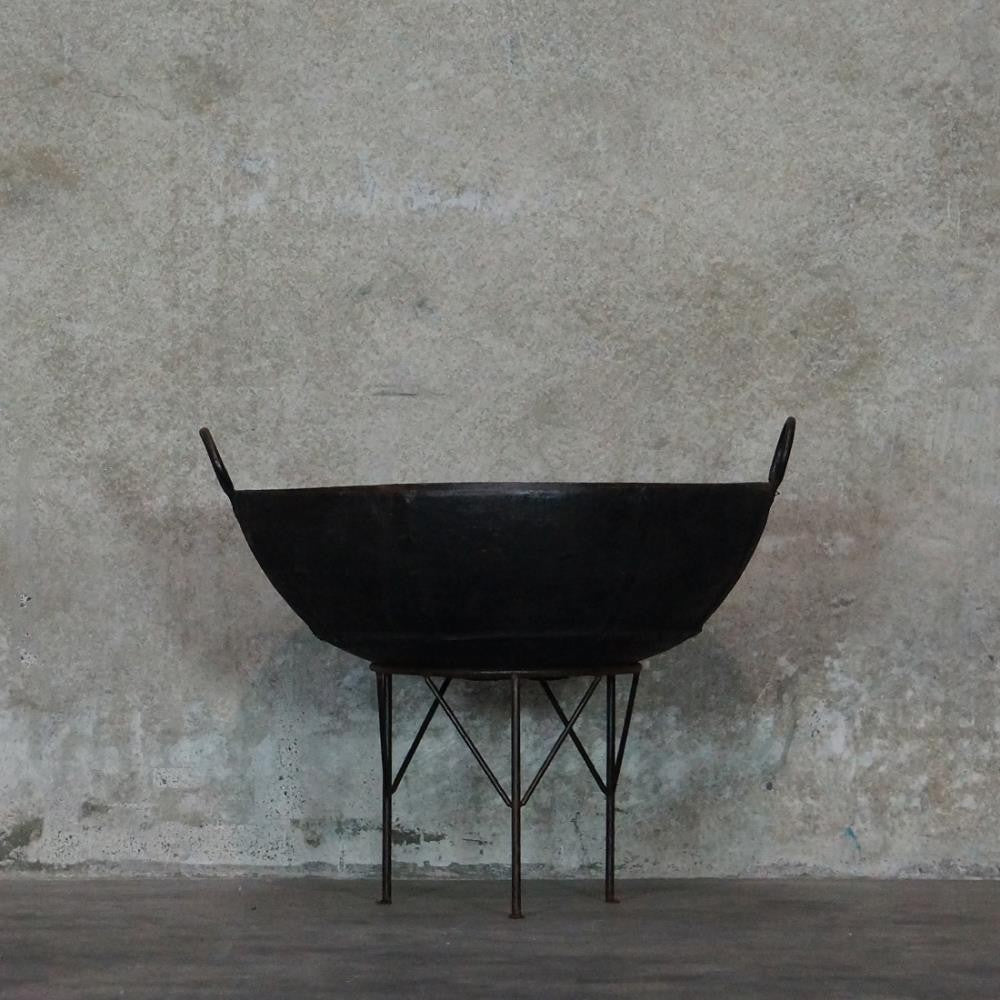 Original Kadai Fire Pit With Stand 75-100cm