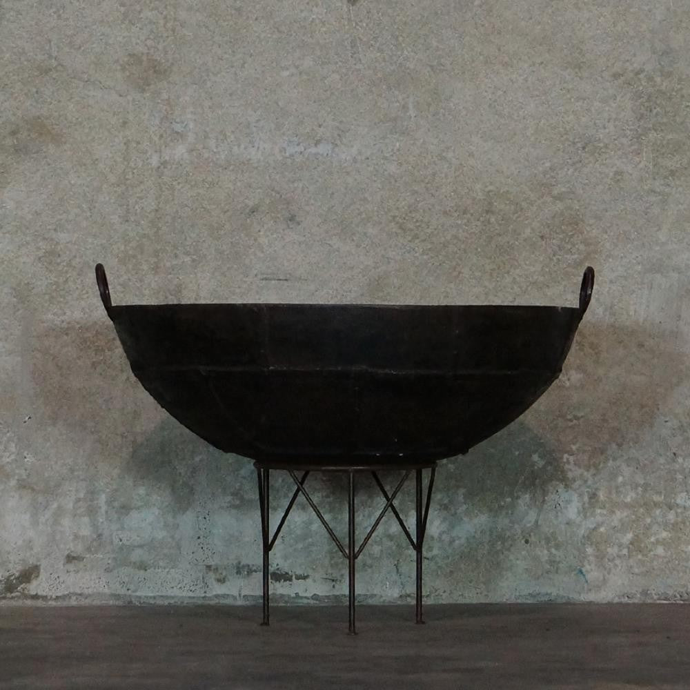 Original Kadai Fire Pit With Stand 100-120cm