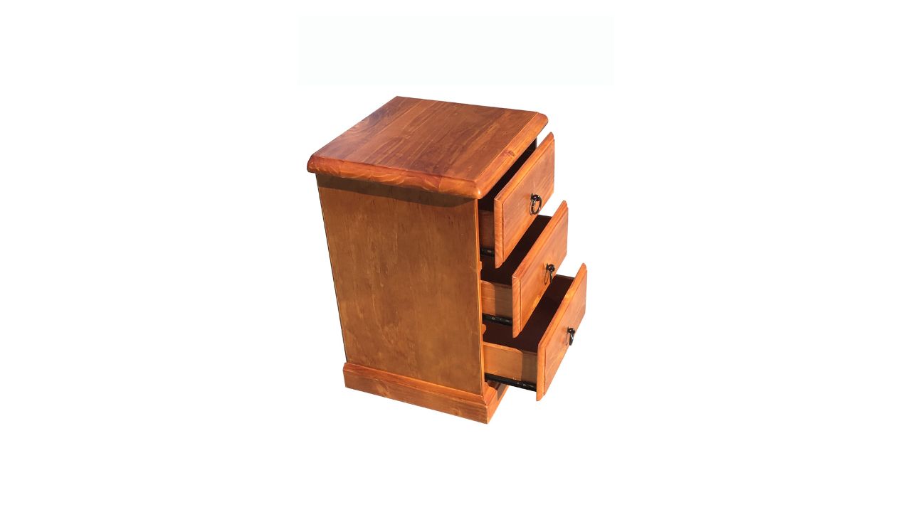 York Bedside 3Drw
