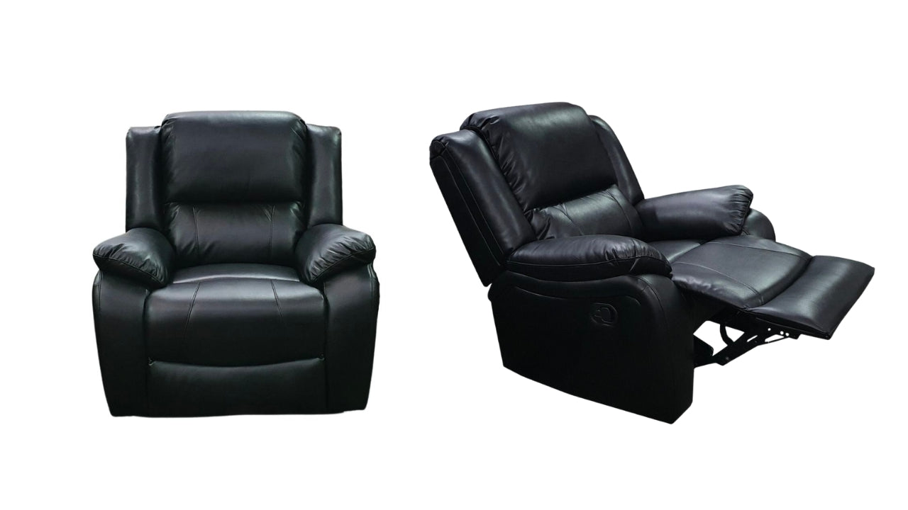 Valencia Air Leather Reclining Sofa