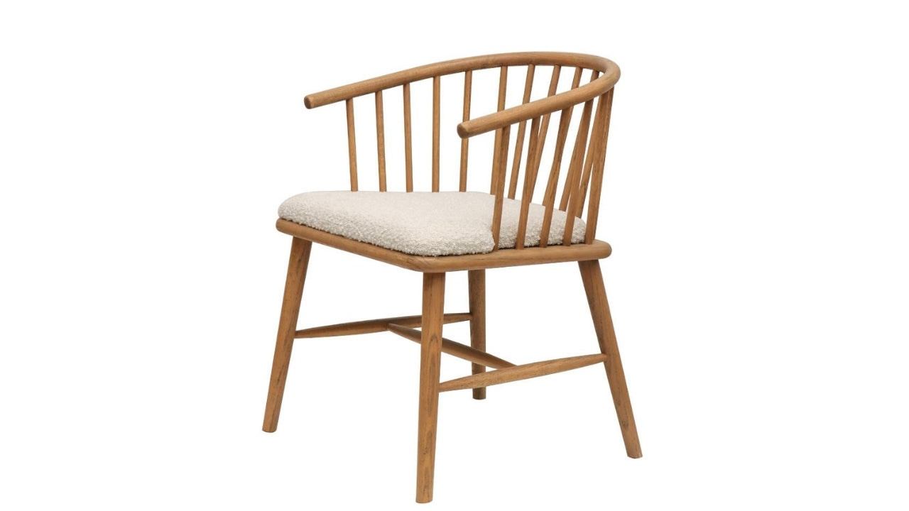 ANKARA DINING CHAIR - BOUCLE