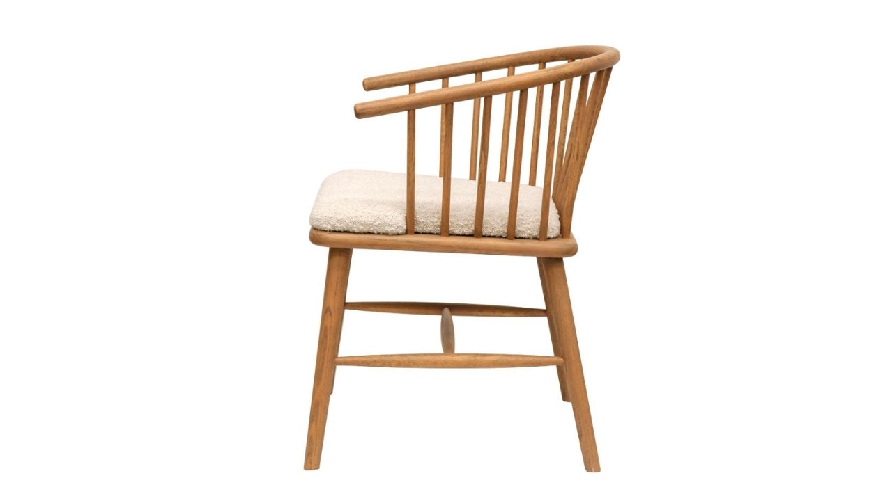 ANKARA DINING CHAIR - BOUCLE