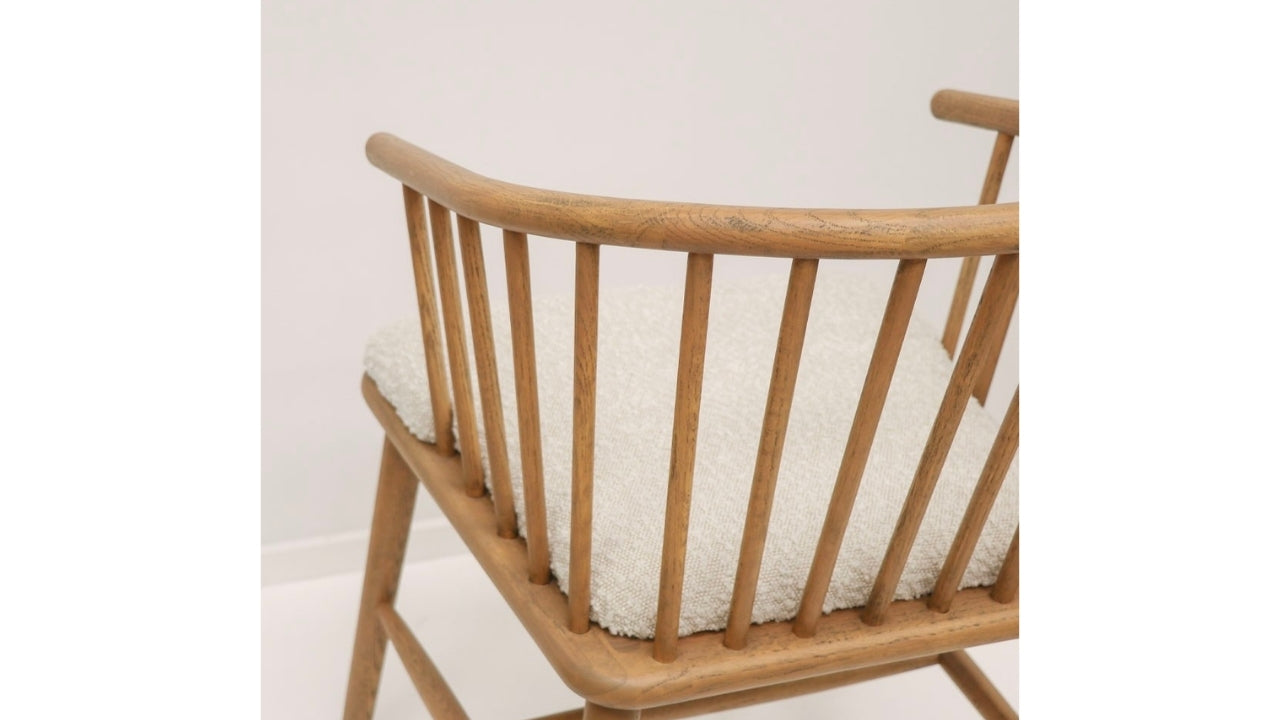 ANKARA DINING CHAIR - BOUCLE