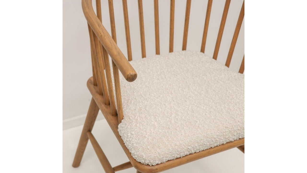 ANKARA DINING CHAIR - BOUCLE