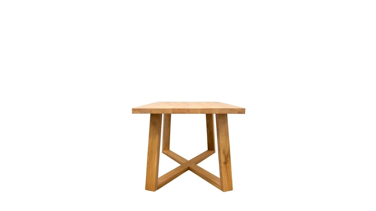 ARIZONA OAK RECTANGLE DINING TABLE - 180CM