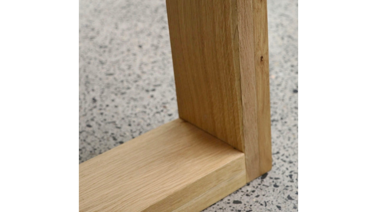 ARIZONA OAK RECTANGLE DINING TABLE - 180CM