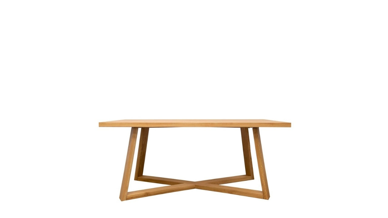ARIZONA OAK RECTANGLE DINING TABLE - 180CM